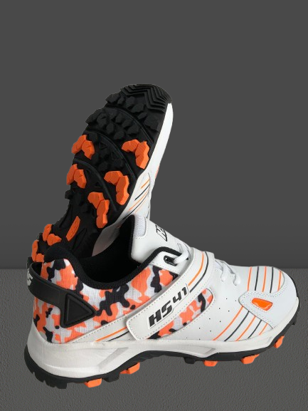 HS 41 Cricket Shoes (Orange)