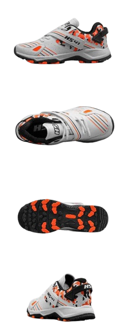 Image of HS 41 Cricket Shoes (Orange)