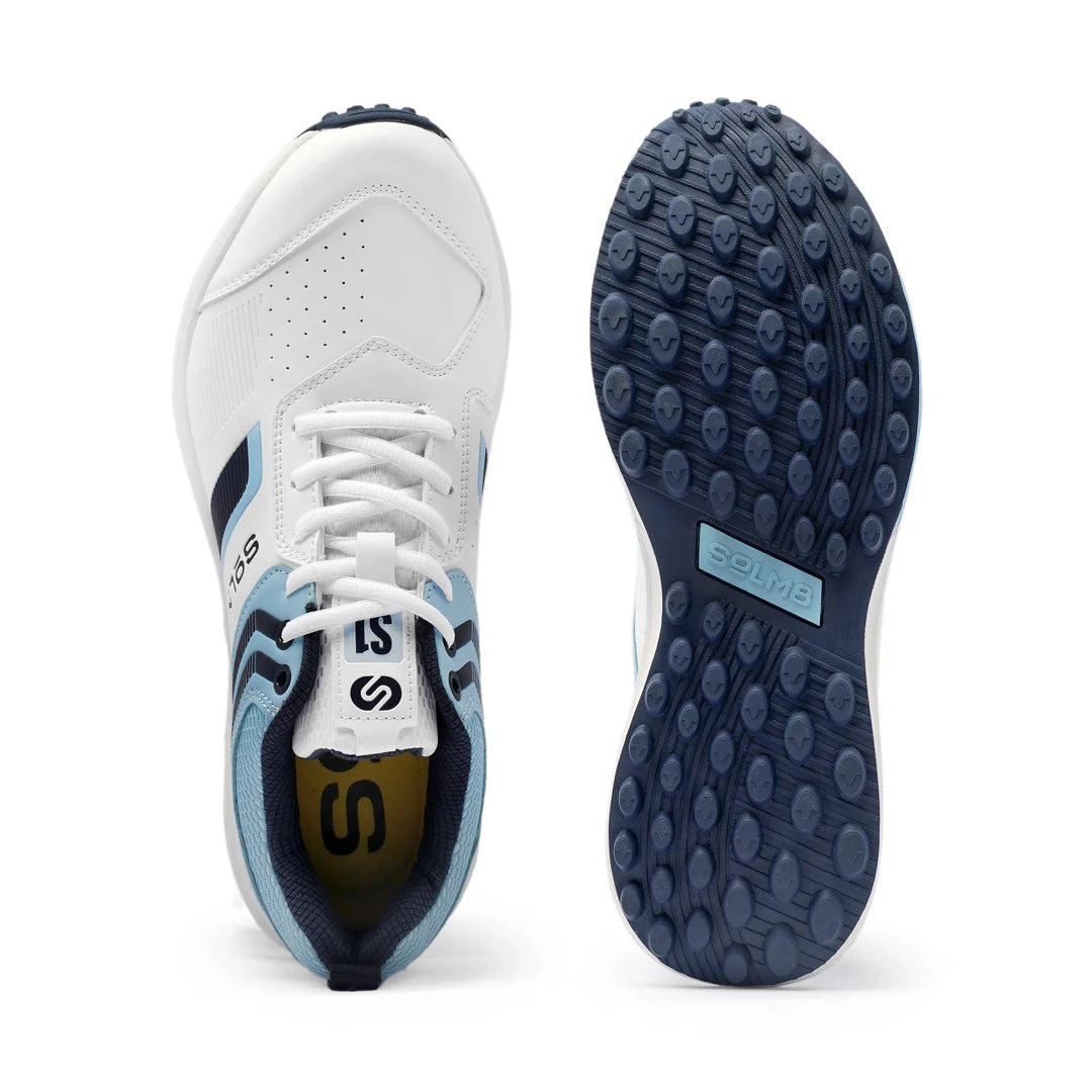Solm8 S1 Teal Black Cricket Shoes