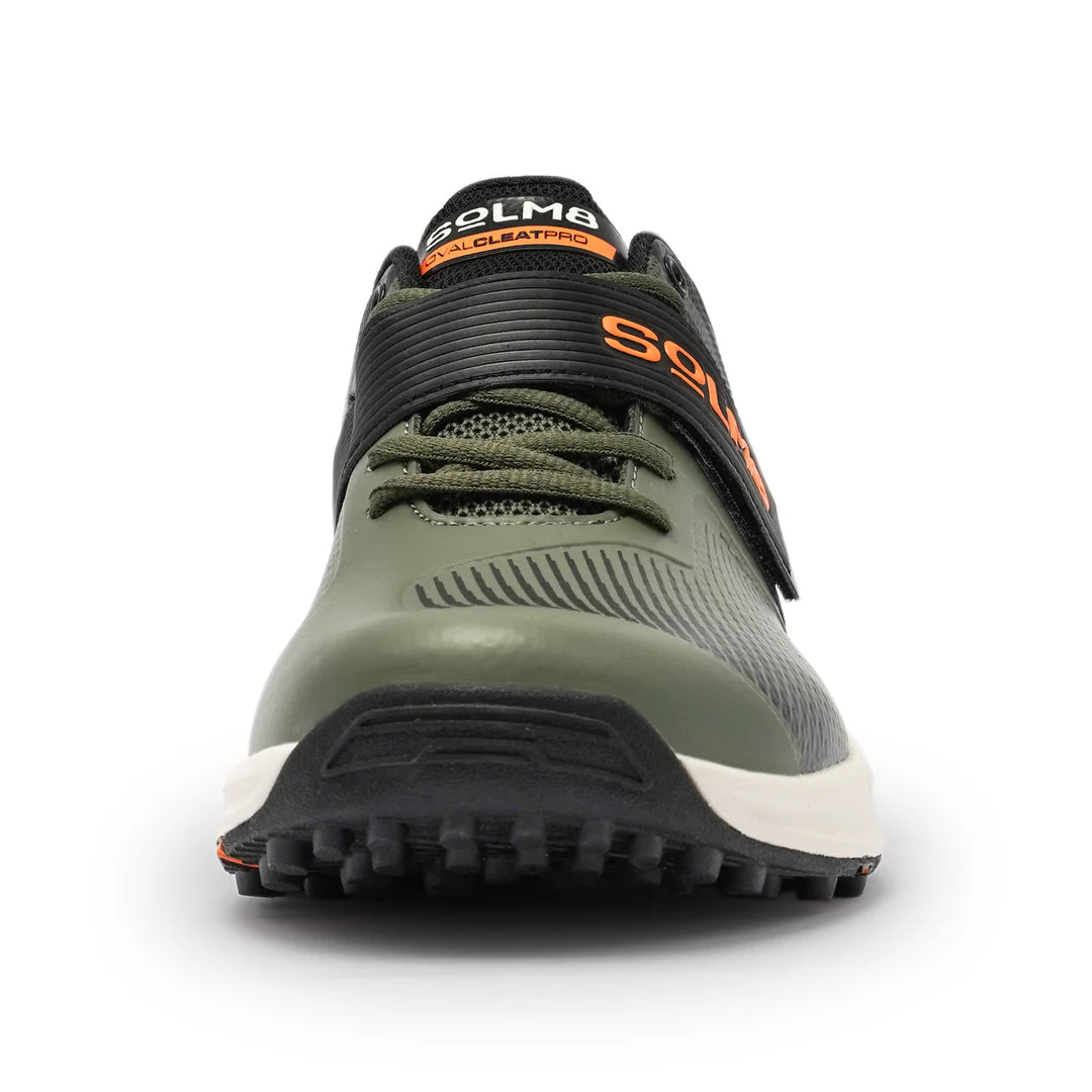 Solm8 S8 Armor Olive Cricket Shoes