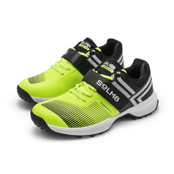 Image of Solm8 S8 Fluo Lime Cricket Shoes