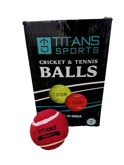 Titan Sports (Heavy Weight) Tennis Ball – Pack of 6