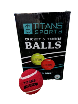 Image of Titan Sports (Heavy Weight) Tennis Ball – Pack of 6