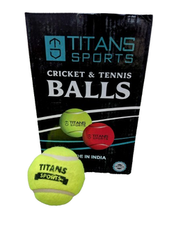 Image of Titan Sports (Heavy Weight) Green Tennis Ball – Pack of 6