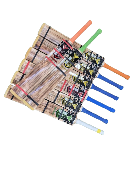 Wolverin Vally Sports Kashmir Willow Hard Tennis Scoop Bat – Fire Edition (Grade A)
