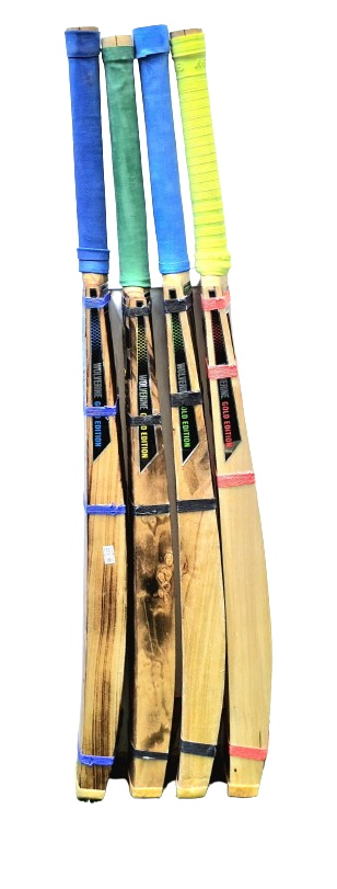 Wolverin Vally Sports Kashmir Willow Hard Tennis Scoop Bat – Fire Edition (Grade A)