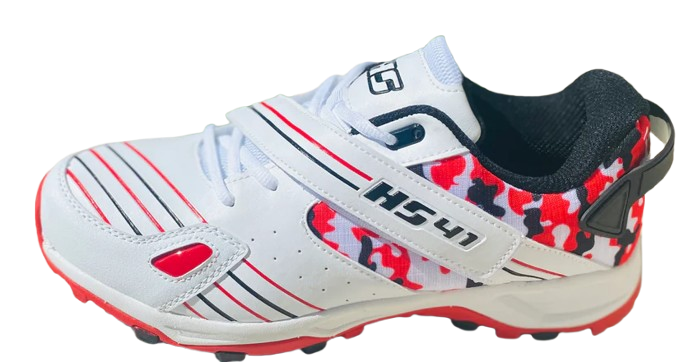 HS 41 Cricket Shoes (Red)